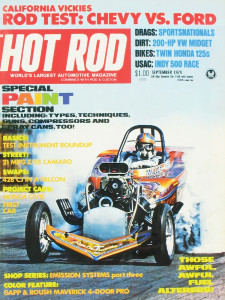 HOT ROD 1974 SEPT - 428CJ FALCON, KILLER RAT BUILDUP